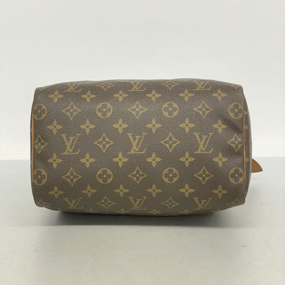 Louis Vuitton Handbag Monogram Speedy 25 M41109 Brown Ladies