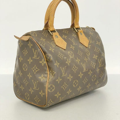 Louis Vuitton Handbag Monogram Speedy 25 M41109 Brown Ladies