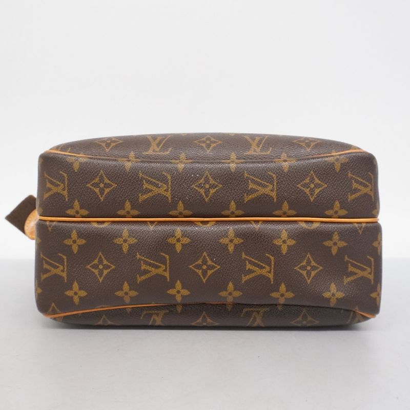 Louis Vuitton Shoulder Bag Monogram Reporter PM M45254 Brown Ladies