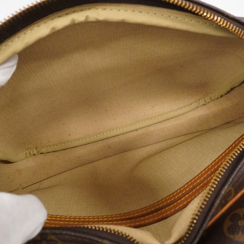 Louis Vuitton Shoulder Bag Monogram Reporter PM M45254 Brown Ladies