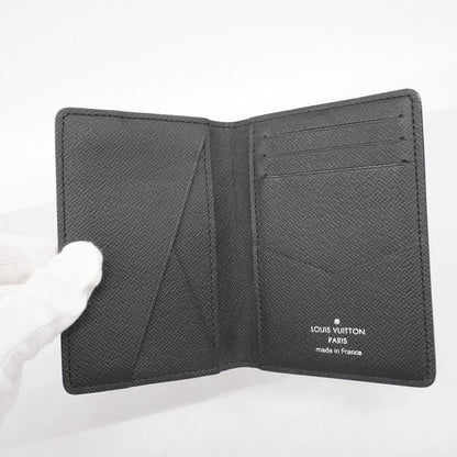 Louis Vuitton Card Case Damier Graphite Pixel Organizer Duposhe N60159 Gray