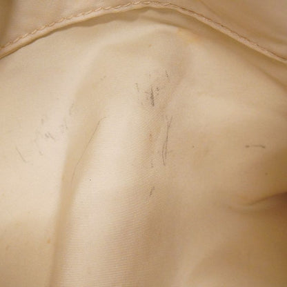 Chanel Tote New Travel Nylon Beige Silver Hardware Women's