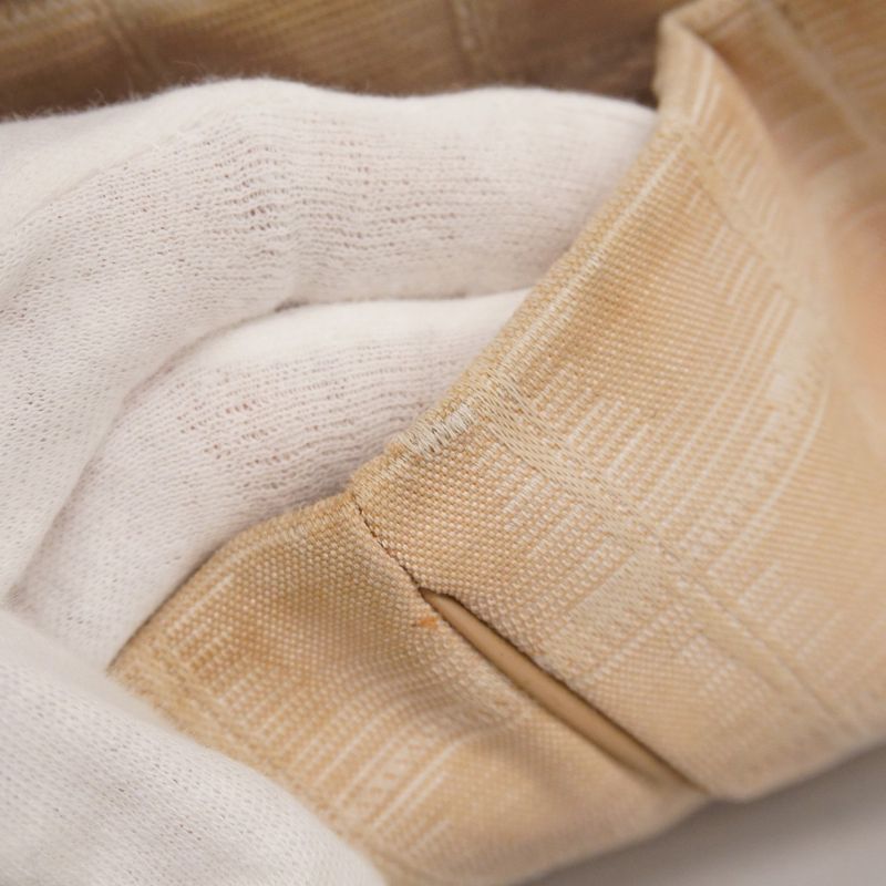 Chanel Tote New Travel Nylon Beige Silver Hardware Women's