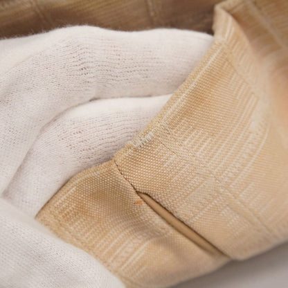 Chanel Tote New Travel Nylon Beige Silver Hardware Women's