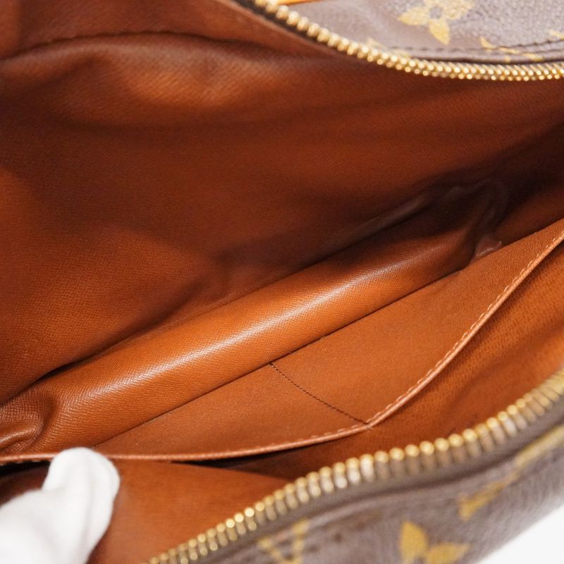 Louis Vuitton Clutch Bag Monogram Compiegne 28 M51845 Brown Men Women Unisex