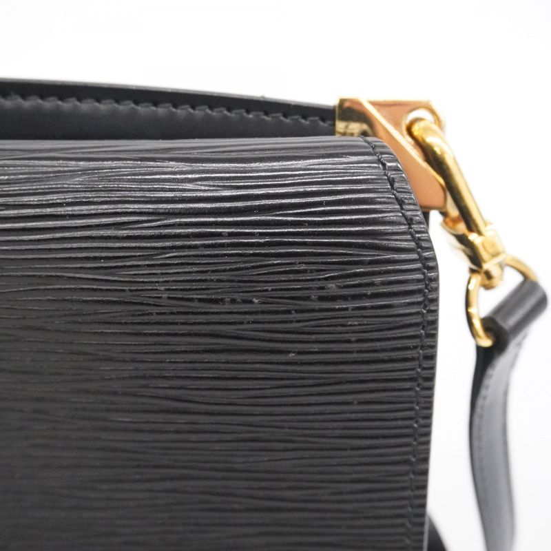 Louis Vuitton Epi Grenelle Shoulder Bag M52362 Noir Black Women