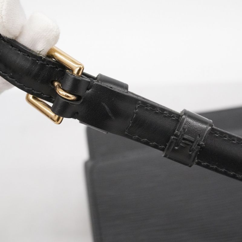 Louis Vuitton Epi Grenelle Shoulder Bag M52362 Noir Black Women