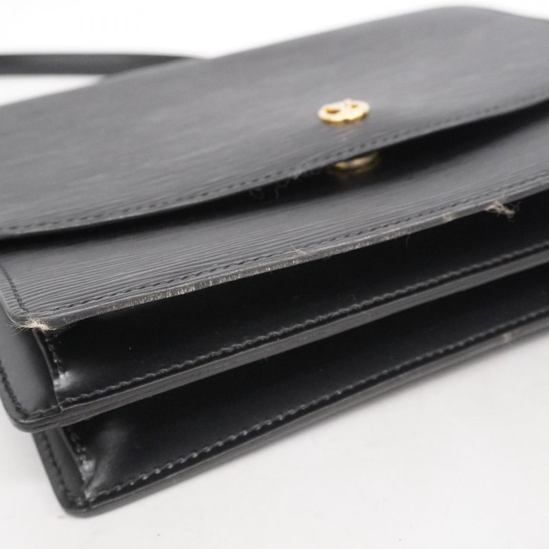 Louis Vuitton Epi Grenelle Shoulder Bag M52362 Noir Black Women