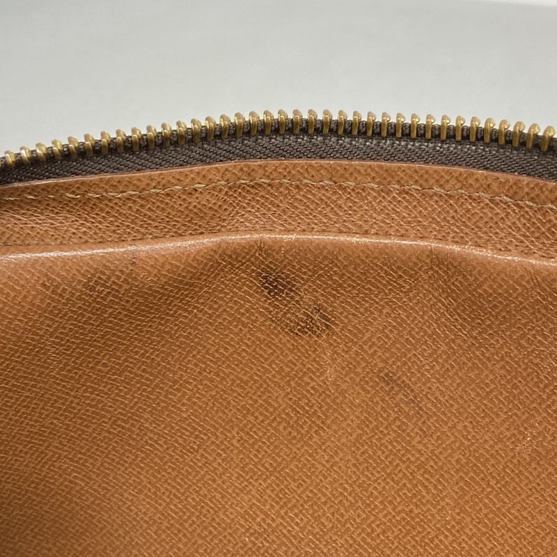 Louis Vuitton Clutch Bag Monogram Marly Dragonne PM M51827 Brown Men's