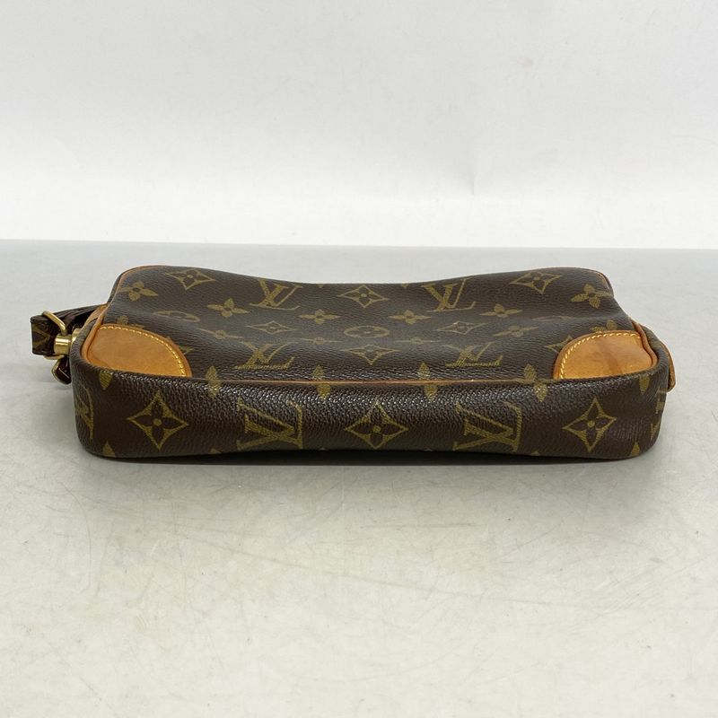 Louis Vuitton Clutch Bag Monogram Marly Dragonne PM M51827 Brown Men's
