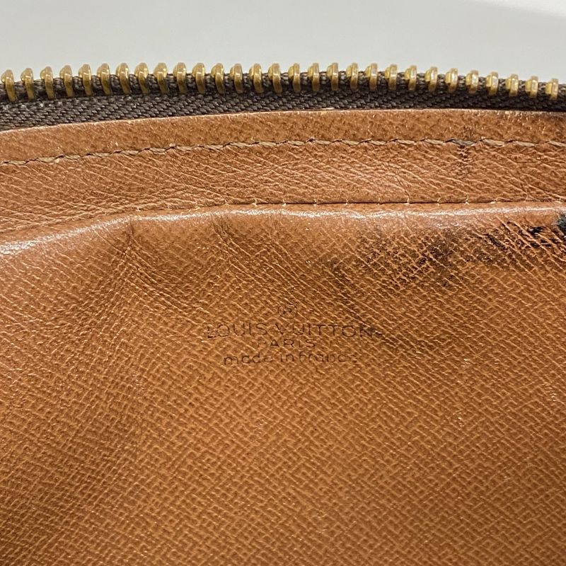 Louis Vuitton Clutch Bag Monogram Marly Dragonne PM M51827 Brown Men's