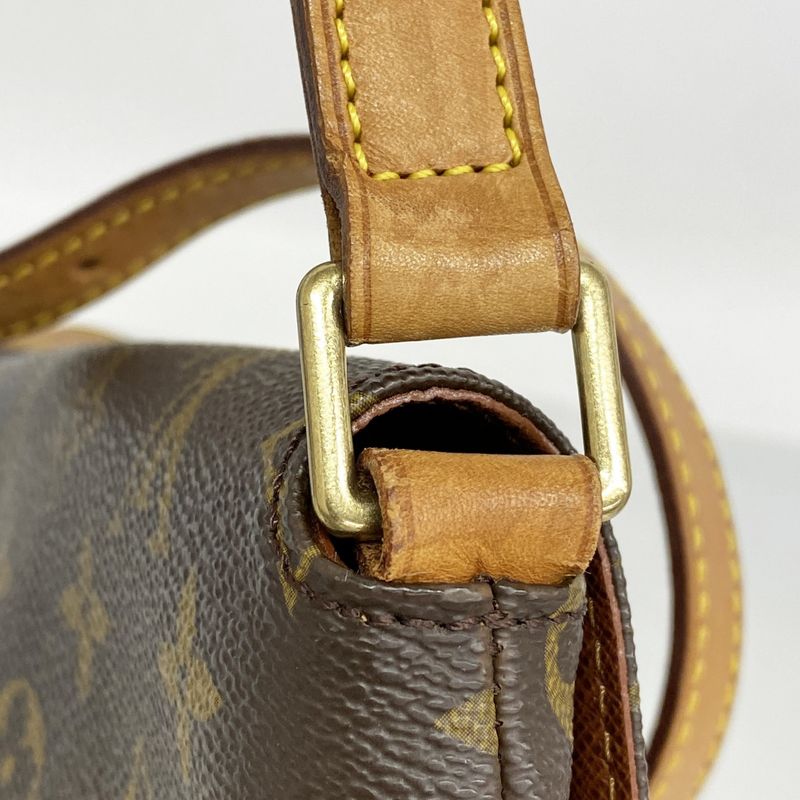 Louis Vuitton Shoulder Bag Monogram Musette Tango Short Strap M51257 Brown