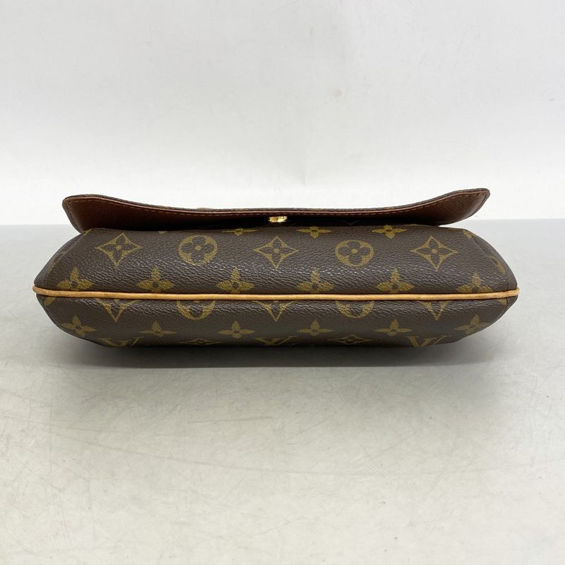 Louis Vuitton Shoulder Bag Monogram Musette Tango Short Strap M51257 Brown