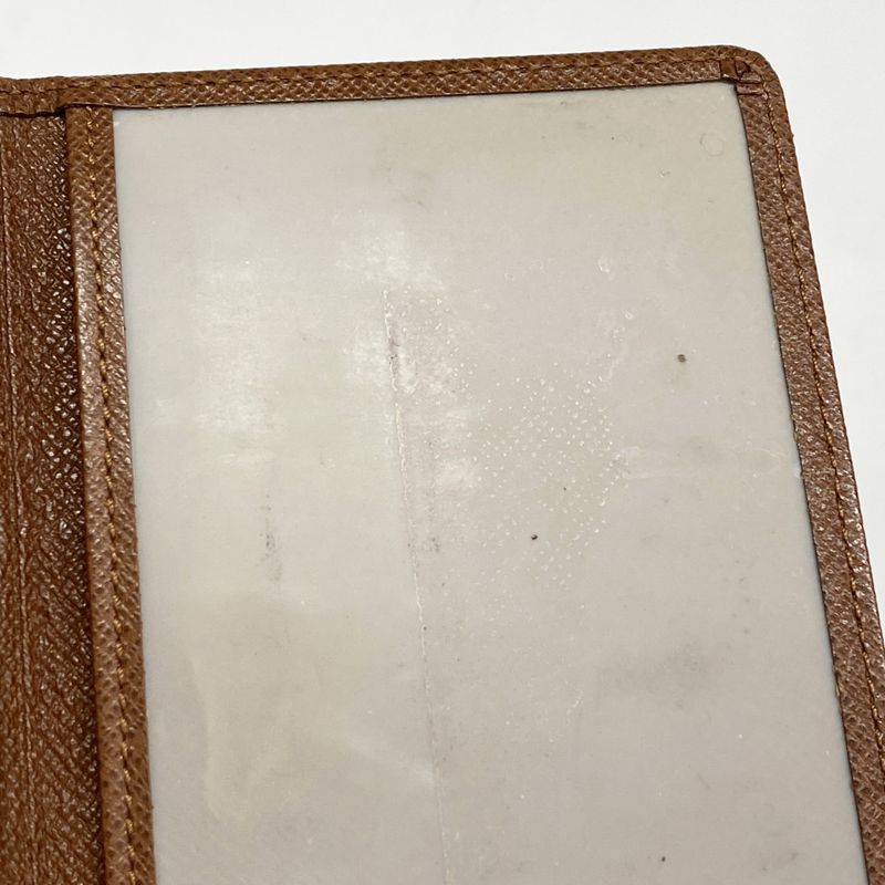 Louis Vuitton Wallet Monogram Porte Papier Zip M61207 Brown Ladies