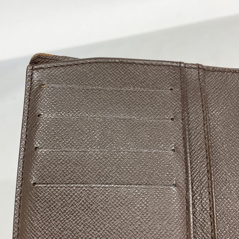 Louis Vuitton Wallet Damier Porte Monnaie Viennois N61664 Ebène Ladies