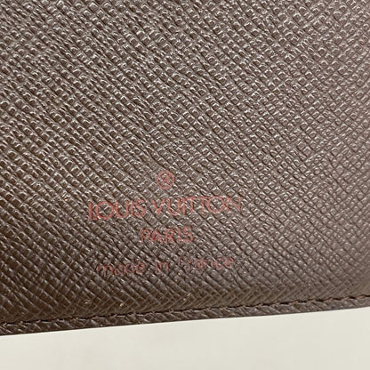 Louis Vuitton Wallet Damier Porte Monnaie Viennois N61664 Ebène Ladies