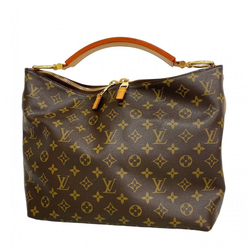 Louis Vuitton Shoulder Bag Monogram Suri PM M40586 Brown Ladies