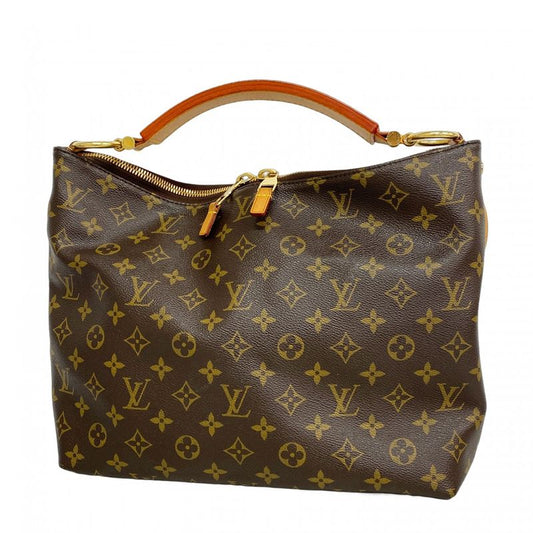Louis Vuitton Shoulder Bag Monogram Suri PM M40586 Brown Ladies