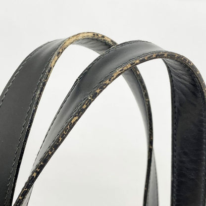 Chanel Tote New Travel Nylon Black Chien Pan Gold Hardware Women's