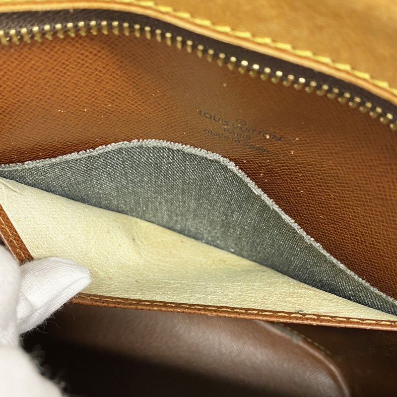 Louis Vuitton Shoulder Bag Monogram Drouot M51290 Brown Ladies