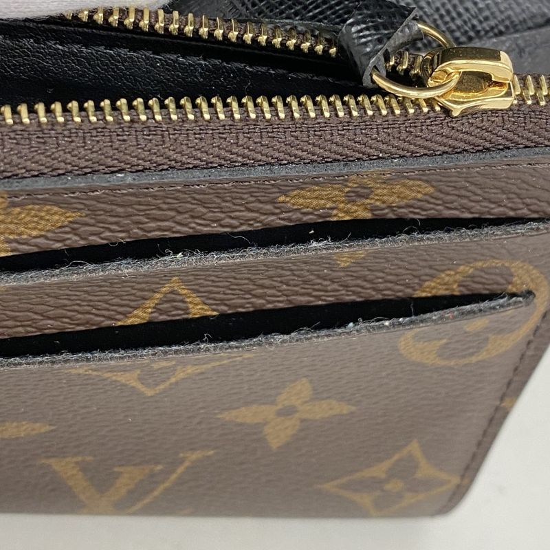 Louis Vuitton Long Wallet Monogram Reverse Portefeuille Emily M82157 Brown