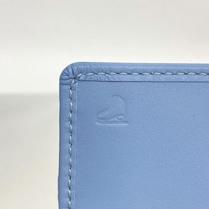 Gucci Wallet GG Supreme Abby 320692 PVC Blue Chien Pan Gold Hardware Women