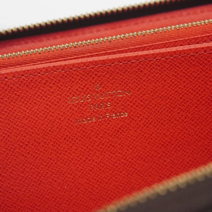 Louis Vuitton Long Wallet Monogram Zippy Wallet M41896 Brown Coquelicot Ladies