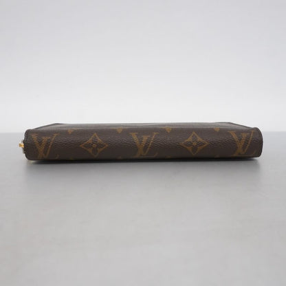 Louis Vuitton Long Wallet Monogram Zippy Wallet M41896 Brown Coquelicot Ladies