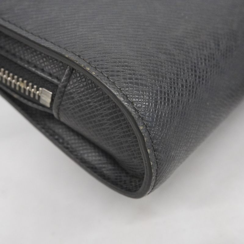 Louis Vuitton Taiga Baikal Clutch Bag M30182 Ardoise Men's