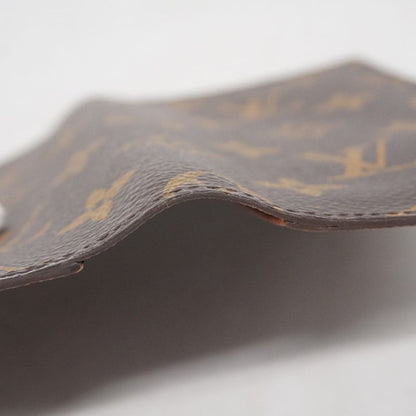 Louis Vuitton Notebook Cabas Monogram Agenda Poche M56340 Brown Men Women Unisex