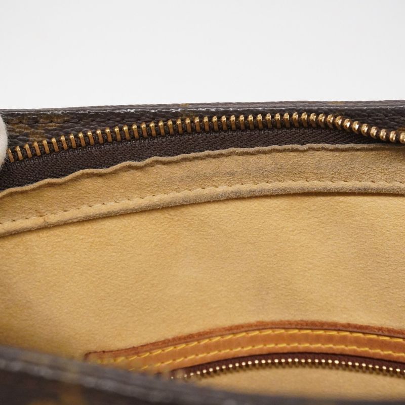 Louis Vuitton Shoulder Bag Monogram Looping GM M51145 Brown Ladies