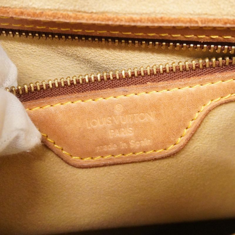 Louis Vuitton Shoulder Bag Monogram Looping GM M51145 Brown Ladies