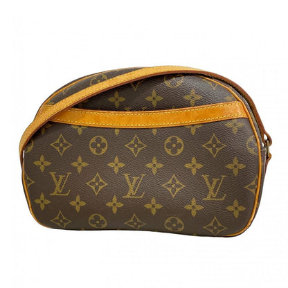 Louis Vuitton Shoulder Bag Monogram Blois M51221 Brown Ladies
