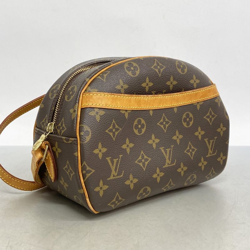 Louis Vuitton Shoulder Bag Monogram Blois M51221 Brown Ladies