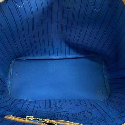 Louis Vuitton Tote Bag Monogram My LV Heritage Neverfull MM Brown Blue Red