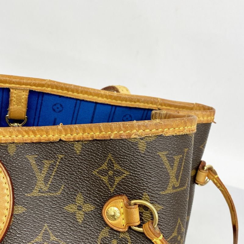 Louis Vuitton Tote Bag Monogram My LV Heritage Neverfull MM Brown Blue Red