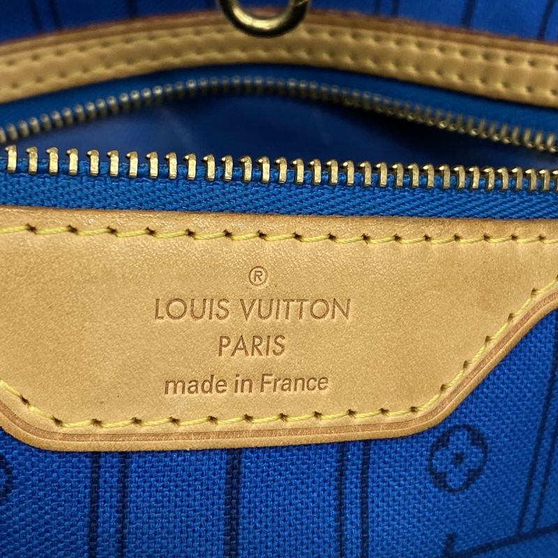 Louis Vuitton Tote Bag Monogram My LV Heritage Neverfull MM Brown Blue Red