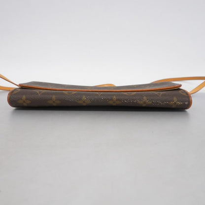 Louis Vuitton Shoulder Bag Monogram Pochette Twin GM M51852 Brown Ladies