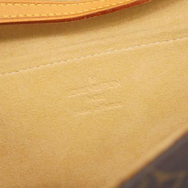 Louis Vuitton Shoulder Bag Monogram Pochette Twin GM M51852 Brown Ladies