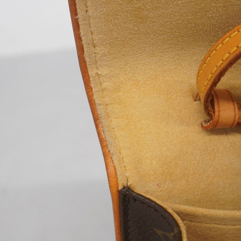 Louis Vuitton Shoulder Bag Monogram Pochette Twin GM M51852 Brown Ladies