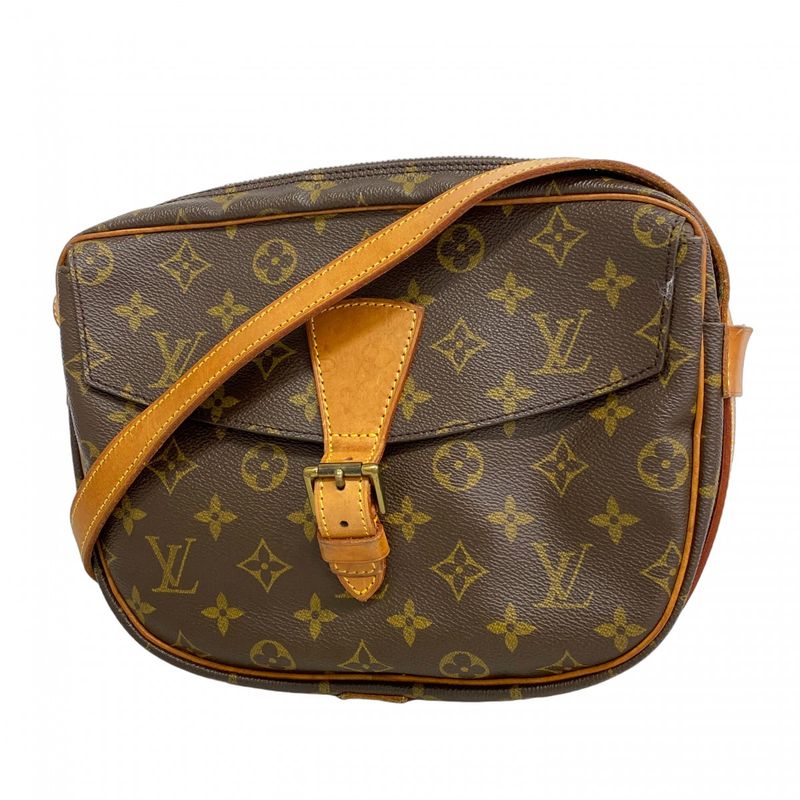 Louis Vuitton Shoulder Bag Monogram Genefeuille GM M51225 Brown Ladies