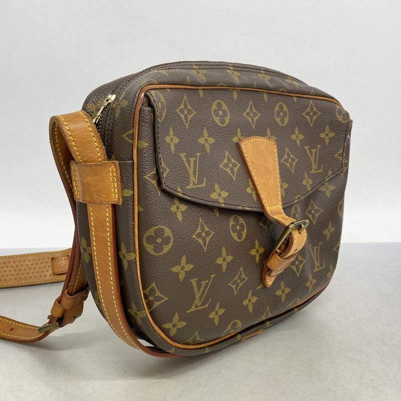 Louis Vuitton Shoulder Bag Monogram Genefeuille GM M51225 Brown Ladies