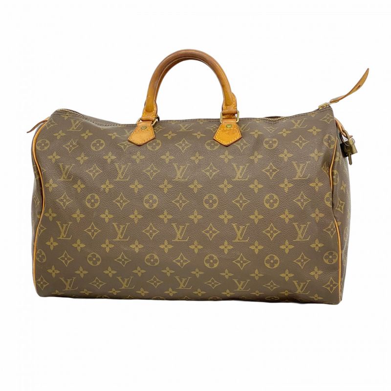 Louis Vuitton Handbag Monogram Speedy 40 M41106 Brown Ladies