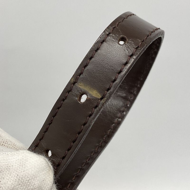 Louis Vuitton Damier Ipanema PM N51294 Ebene Womens Shoulder Bag