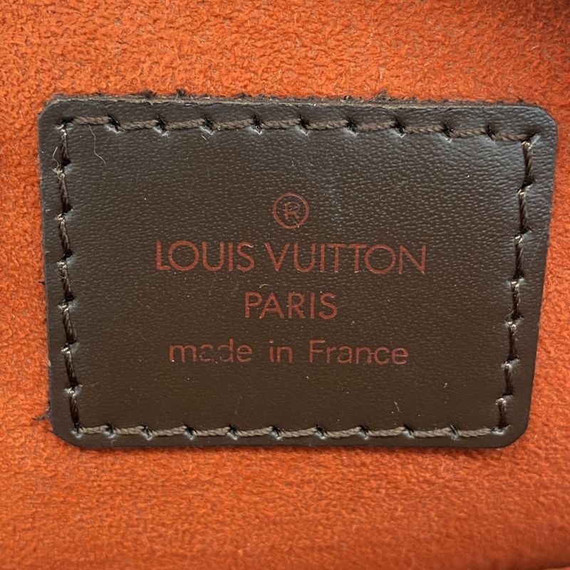 Louis Vuitton Damier Ipanema PM N51294 Ebene Womens Shoulder Bag