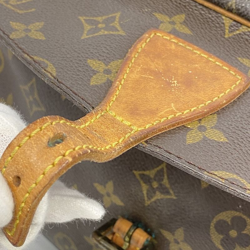 Louis Vuitton Shoulder Bag Monogram Genefeuille MM M51226 Brown Ladies