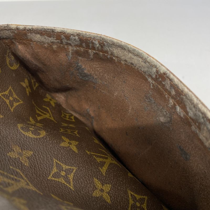 Louis Vuitton Shoulder Bag Monogram Genefeuille MM M51226 Brown Ladies