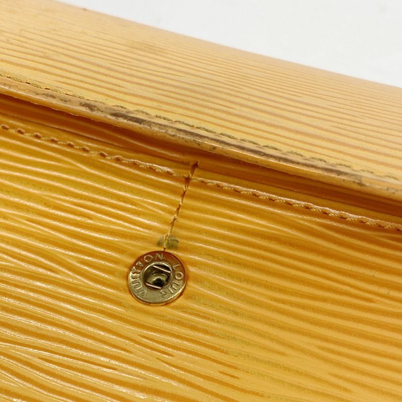 Louis Vuitton Epi Pochette Porte Monet Cles Di M6359h Mandarin Ladies