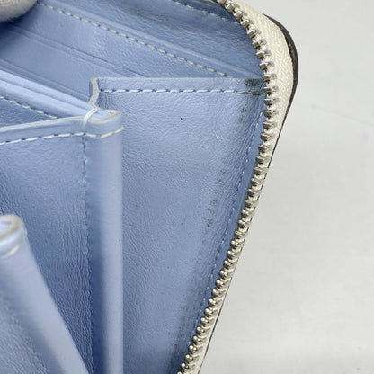 Louis Vuitton Mahina Zippy Wallet M80494 Blue Ladies