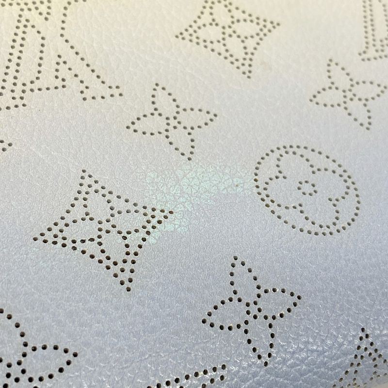 Louis Vuitton Mahina Zippy Wallet M80494 Blue Ladies